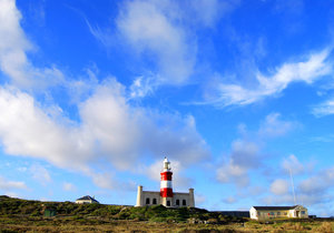 The Cape Agulhas Lighthouse